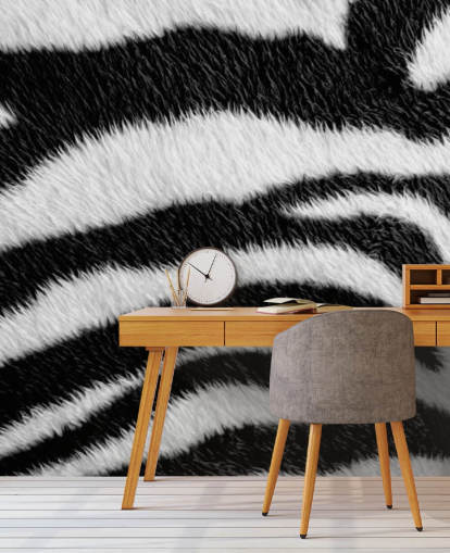 Zebra Print Wallpaper