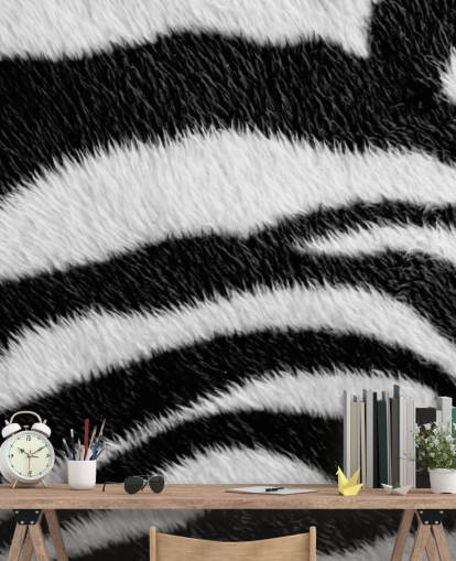Zebra Print Wallpaper