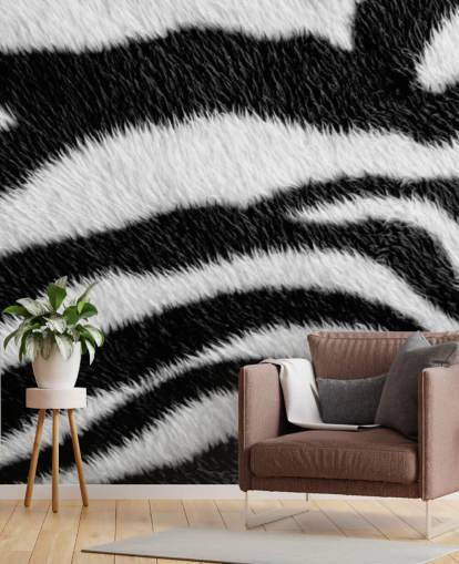 Carta da parati Zebra