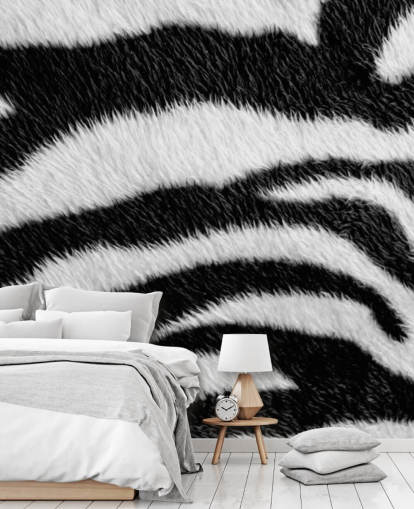 Papier peint Zebra Print