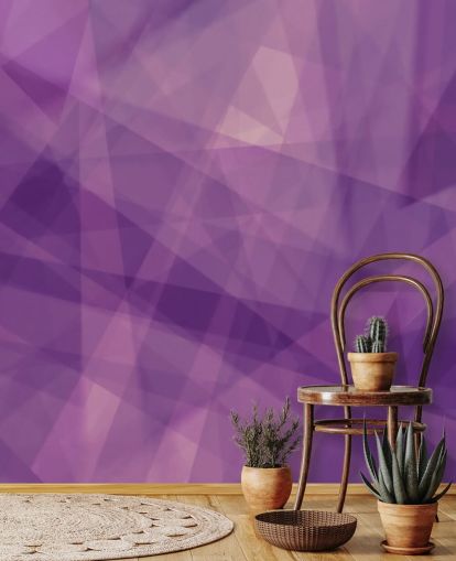 Purple Geometric Shape Wallpaper Purple Geometric Shape Wallpaper