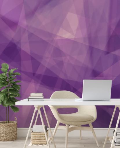 Papier Peint Géométrique Violet Papier Peint Géométrique Violet