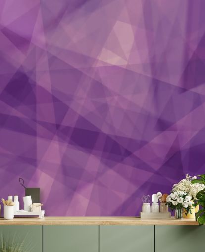 Papier Peint Géométrique Violet Papier Peint Géométrique Violet