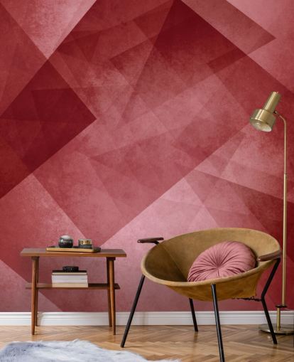 Red Triangle Geometric Wallpaper Red Triangle Geometric Wallpaper