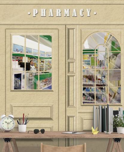 Apotheek Pharmacy Wallpaper 