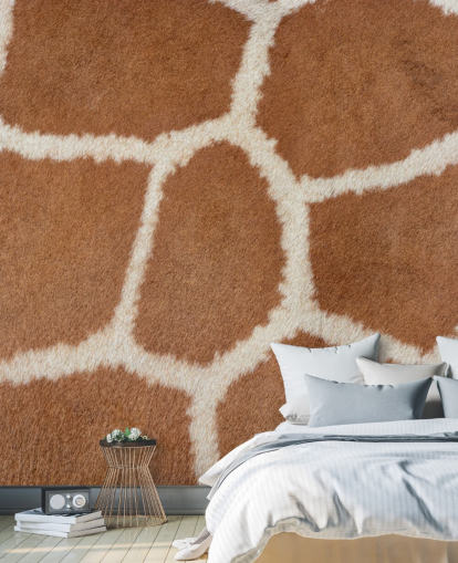 Giraff Print Bakgrund Giraff Print Bakgrund