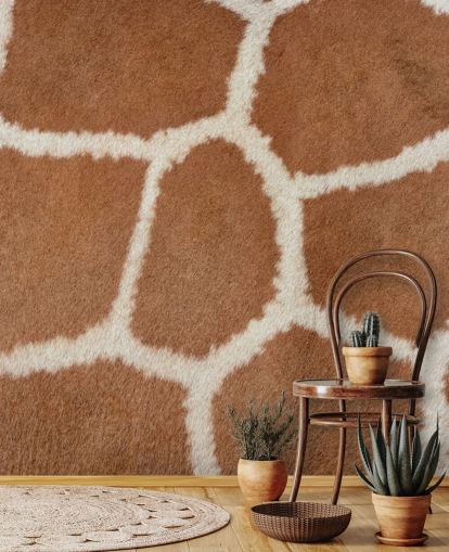 Giraffe Print Wallpaper Giraffe Print Wallpaper