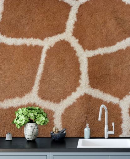 Giraf Print Baggrund