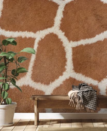 Giraff Print Bakgrunn Giraff Print Bakgrunn