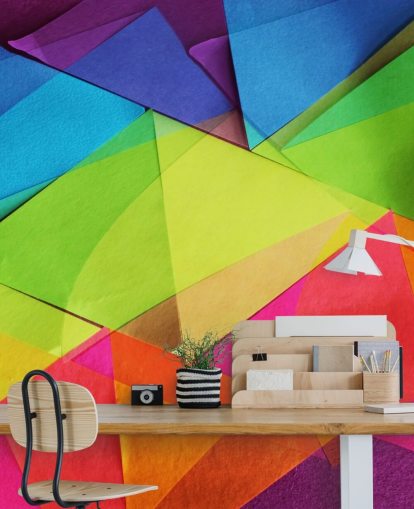 Papel pintado de papel de colores Papel pintado de papel de colores