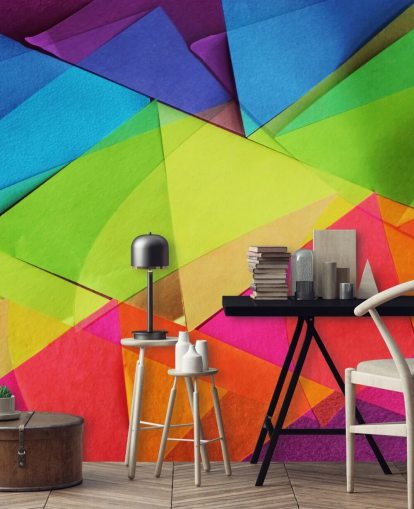 Papel pintado de papel de colores Papel pintado de papel de colores