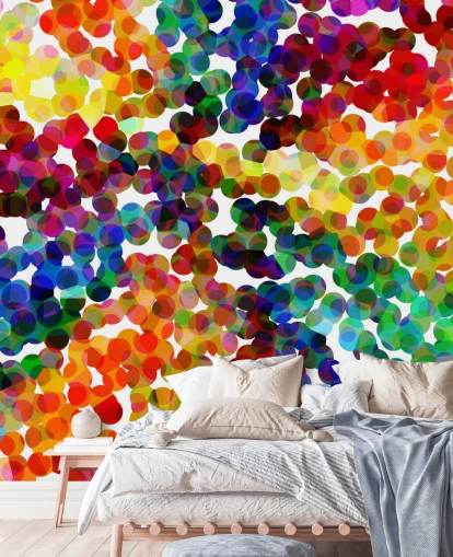 Papier peint Rainbow Circle