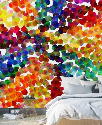 Papel de parede Rainbow Circle