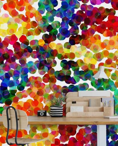 Rainbow Circle Bakgrunn