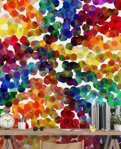 Papel pintado Rainbow Circle
