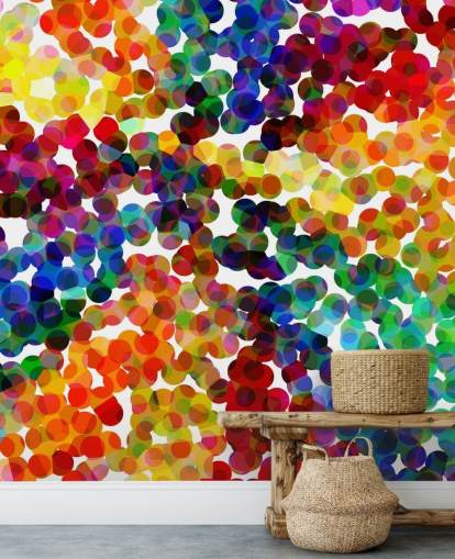 Papel pintado Rainbow Circle