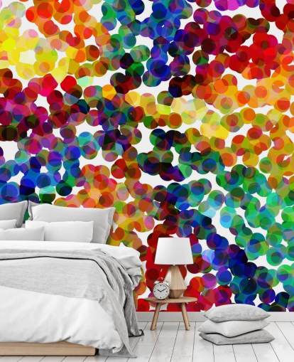 Papel pintado Rainbow Circle