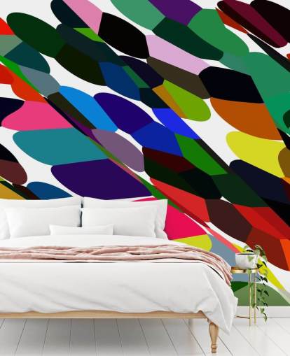 Colour Dots Abstract Behang Colour Dots Abstract Behang