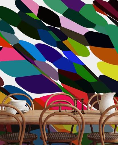 Colour Dots Abstract Wallpaper