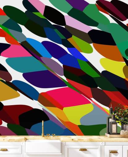 Colour Dots Abstract Wallpaper