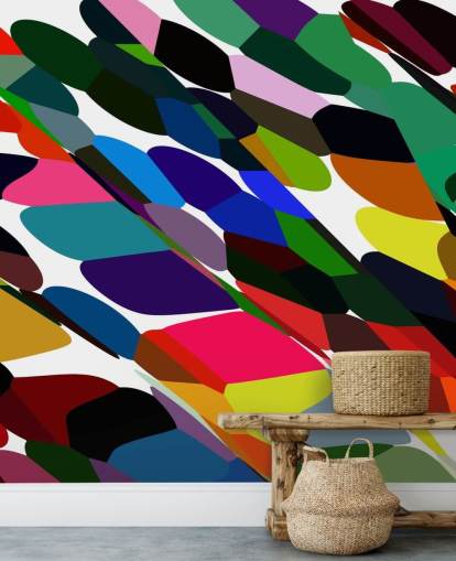 Farve Dots Abstrakt Baggrund Farve Dots Abstrakt Baggrund