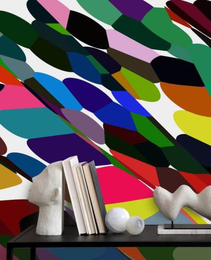 Colour Dots Abstract Wallpaper