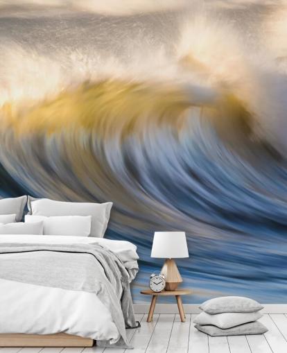 Dreamy Blue Waves Wallpaper Dreamy Blue Waves Wallpaper