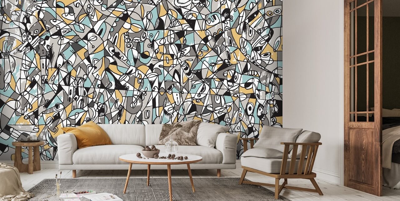 Like-Minded Wallpaper Mural by Mike Labriola | Wallsauce UK