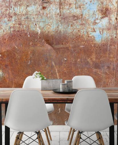 Gamle slidte rusten tekstur tapet