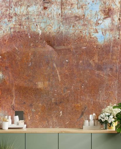 Papel pintado de textura oxidada desgastada