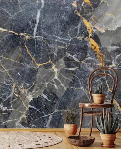 grey and gold marble wallpaper mural called Grey with Gold Marble for bathrooms or kitchens grey and gold marble wallpaper mural called Grey with Gold Marble for bathrooms or kitchens