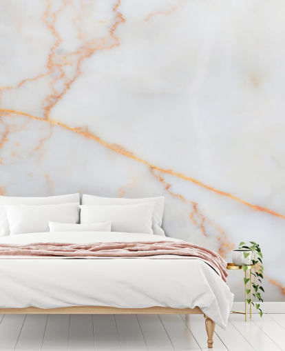 White Marble Texture Wallpaper