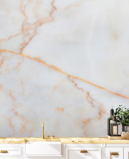 Hvid Marmor Texture Baggrund