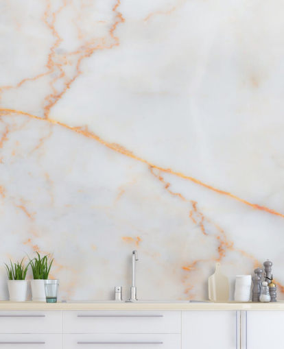 White Marble Texture Wallpaper