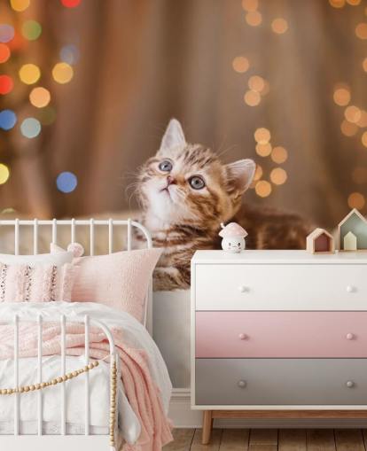 Descargar el fondo de pantalla Gatito británico, Navidad y Año Nuevo