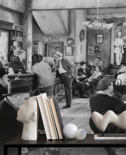 Trou d'arrosage Vintage Photo Wallpaper