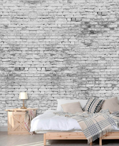 Papel pintado de pared 3D blanco y gris Papel pintado de pared 3D blanco y gris