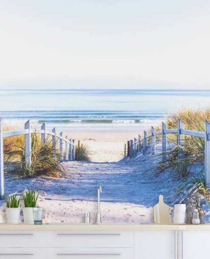 Papel pintado Playa en Rügen