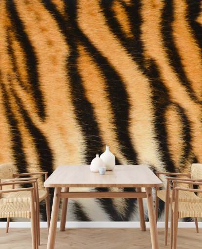 Tiger Print Baggrund Tiger Print Baggrund