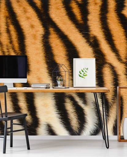 Tiger Print Bakgrunn