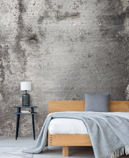 Silver Wallpaper Mural