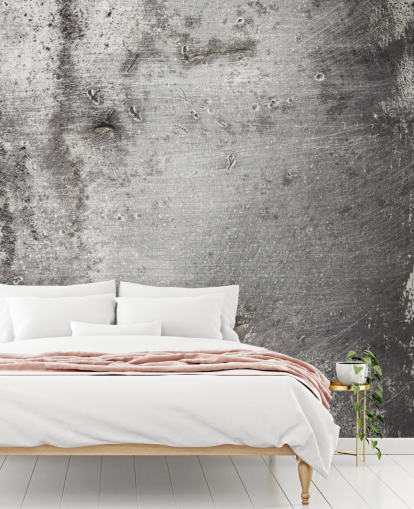 Silver Wallpaper Mural