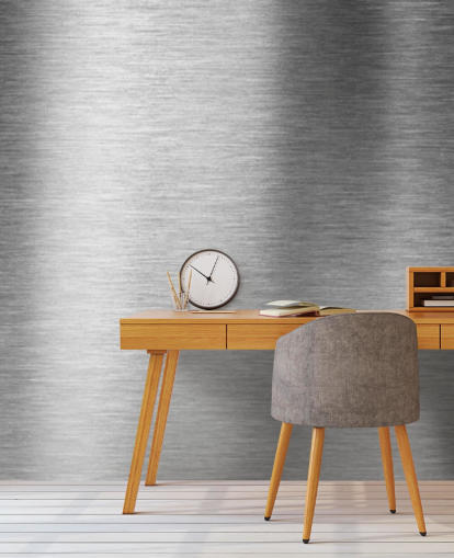 geborsteld monochroom behang