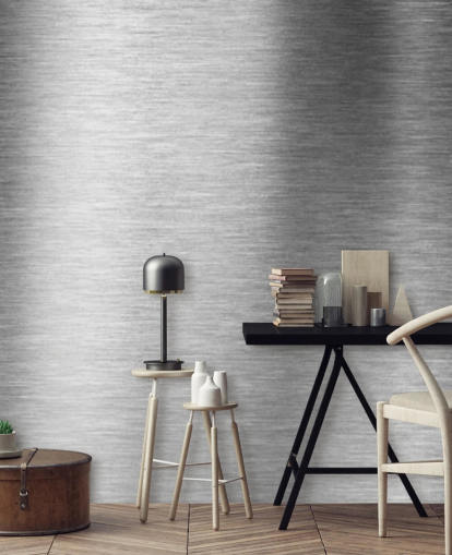 brushed monochrome wallpaper