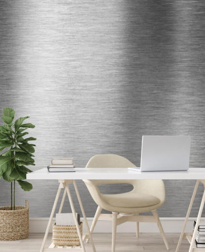 brushed monochrome wallpaper