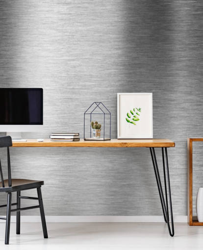 borstad monokrom tapet borstad monokrom tapet