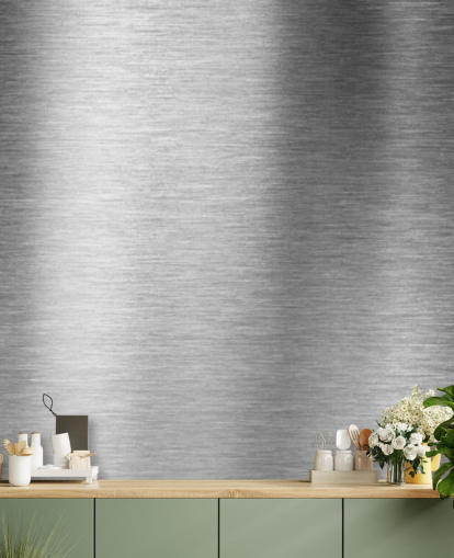 geborsteld monochroom behang