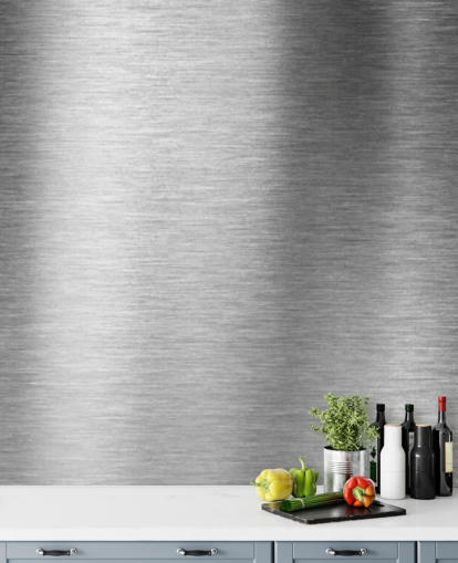 brushed monochrome wallpaper