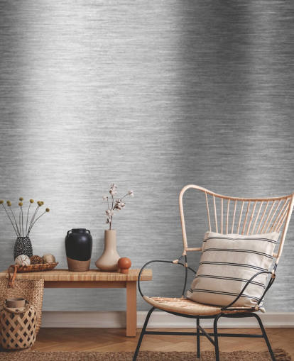 brushed monochrome wallpaper