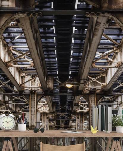 3D Underneath Subway Bridge Wallpaper 3D Underneath Subway Bridge Wallpaper